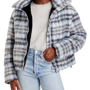APPARIS Josh Plaid Faux Fur Lined Coat